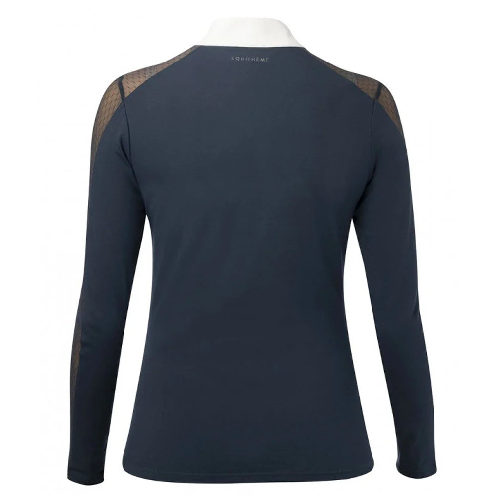 EQUITHÈME Pekin Show Shirt – Feminine Elegance Meets Second-Skin Comfort