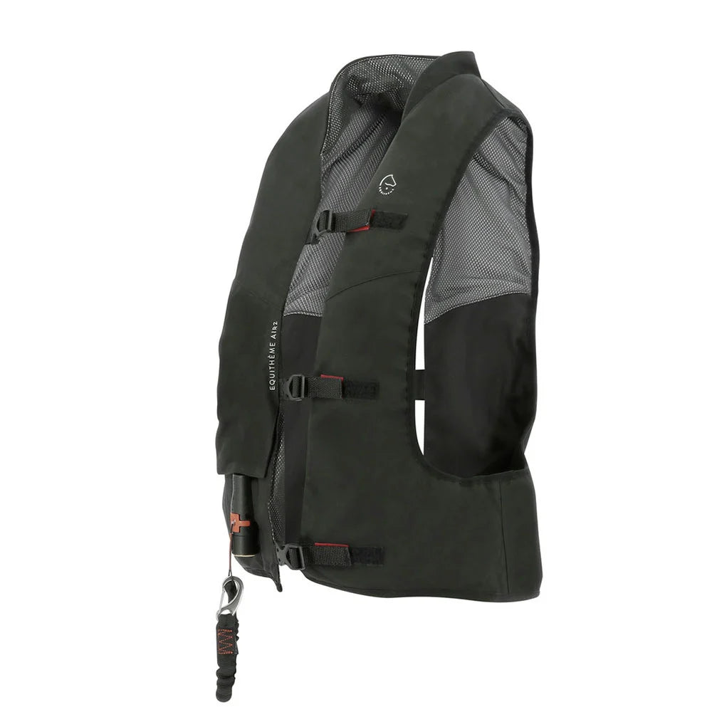 EQUITHÈME Airbag Vest Air2– NF-Certified Safety with Quick-Release Design - CANISTERS ARE SOLD SEPARATELY