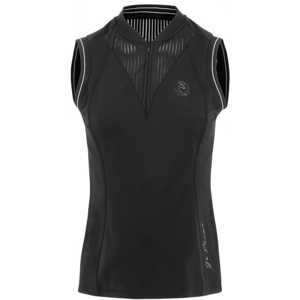 EQUITHÈME – Margot Sleeveless Polo “Je t’aime” Edition