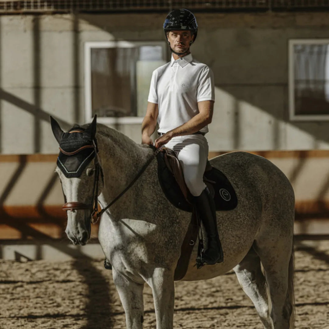 EQUITHÈME Edy Men's Competition Polo - Classic Show Style