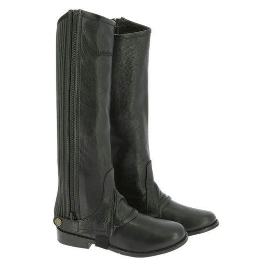 EQUITHÈME Leather Half Chaps