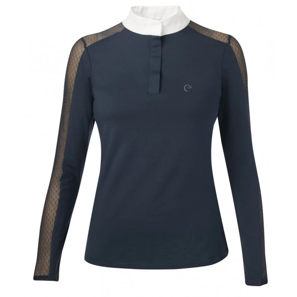 EQUITHÈME Pekin Show Shirt – Feminine Elegance Meets Second-Skin Comfort