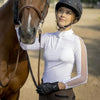 EQUITHÈME Pekin Show Shirt – Feminine Elegance Meets Second-Skin Comfort