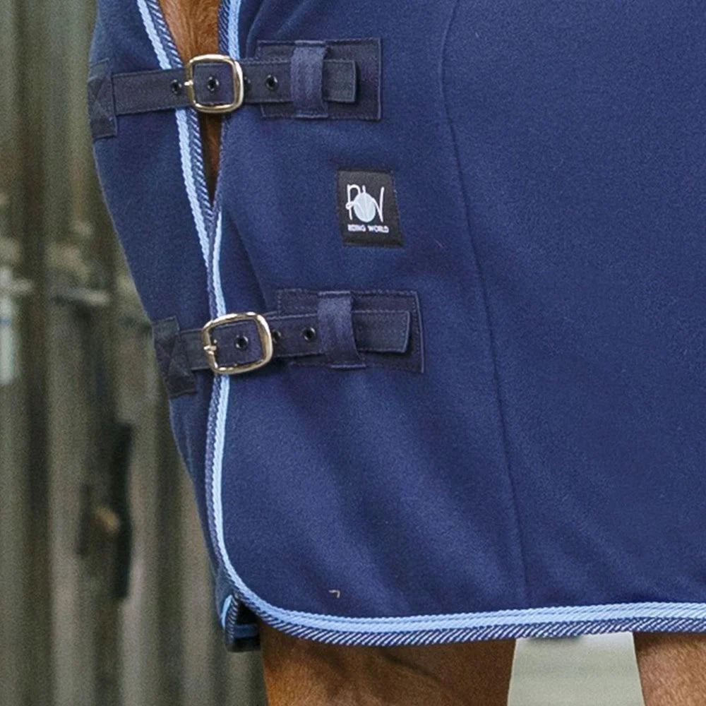 Riding World Polar Fleece Sheet with Cross Surcingles