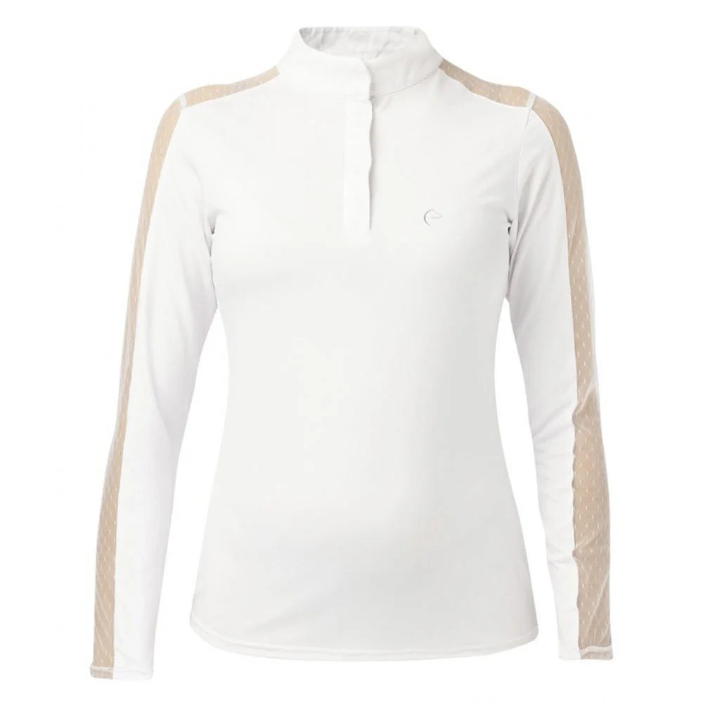 EQUITHÈME Pekin Show Shirt – Feminine Elegance Meets Second-Skin Comfort